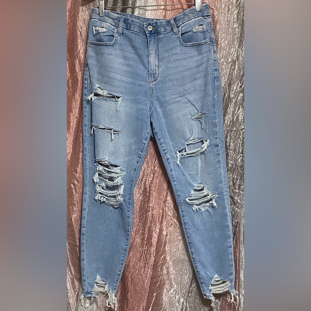 American Eagle Curvy High Rise Jegging Size 14 short